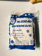 Algodão Hidrófobo Impermeável 500g - Para Banho & Tosa - Protege o Ouvido do Pet