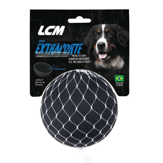 Brinquedo Cães Bola Oca LCM Extra Forte Mini 60mm