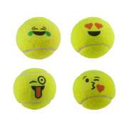 Brinquedo Cães Bola Tênis Emoji - 1 unidade