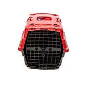 Caixa Transporte Cães e Gatos N.2 Love Travel Vermelho