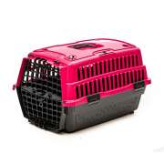 Caixa Transporte Cães e Gatos N.3 Love Travel Rosa