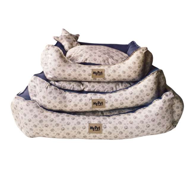 Cama Luxo para Cães Funny Cinza - Kit c/ 3 unid