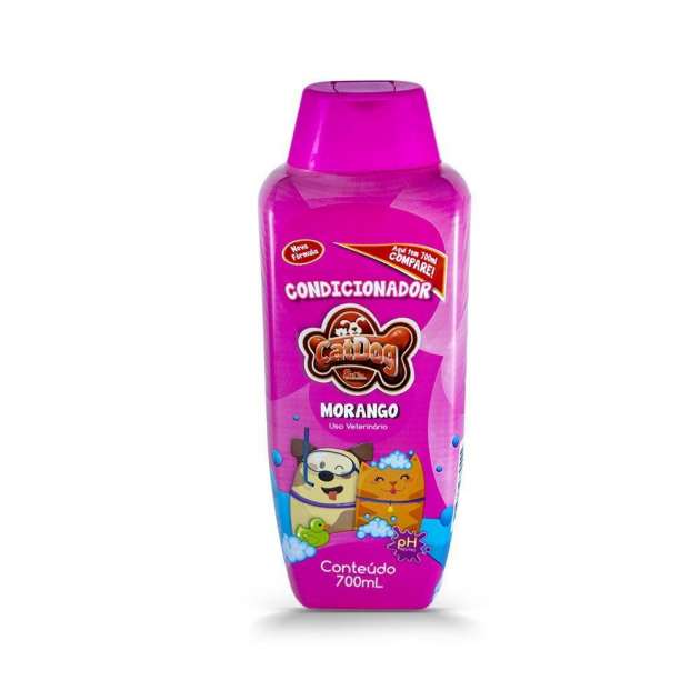 Condicionador Morango CatDog 700mL - Cães e Gatos