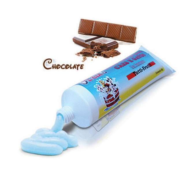 Creme Dental Cachorro, Pasta de Dente Canina, Sabor Chocolate