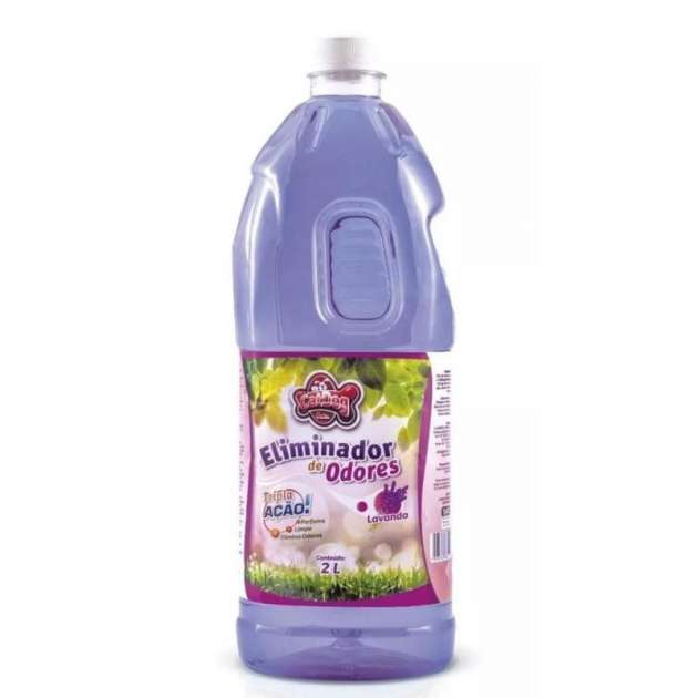 Eliminador de Odor Lavanda, Desinfetante que tira cheiro de cachorro, 2L