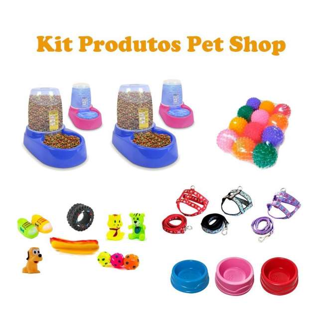 Kit Produtos Pet Petshop Atacado Revenda