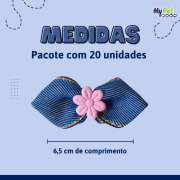 Lacinho tipo Borboleta para Cachorro c/ 20 un. (modelo 27)