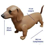 MANEQUIM CACHORRO SALSICHA