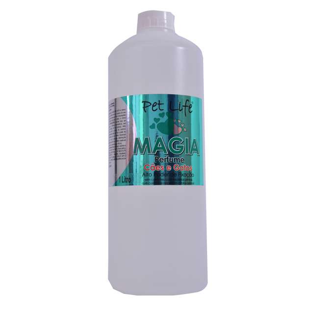 Perfume Pet Life Magia 1 Litro - Banho e Tosa Cães e Gatos