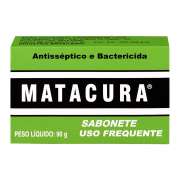 Sabonete Antisséptico Matacura, para Cães e Gatos, 90g