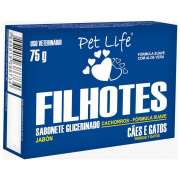 Sabonete Pet Life Filhotes 75g para Cães