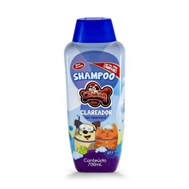 Shampoo CatDog Clareador 700mL - Cães e Gatos