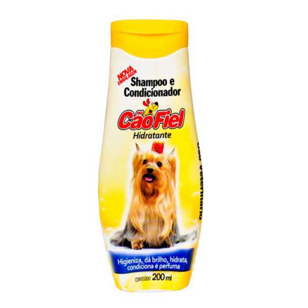 Shampoo e Condicionador Hidratante Cão Fiel, para Cães