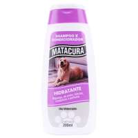 Shampoo Hidratante Matacura 200mL, para Cães e Gatos