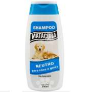 Shampoo Matacura Neutro 200mL, para Cães e Gatos