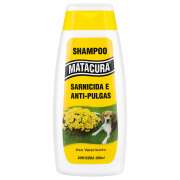 Shampoo para Sarna e Pulgas Matacura, Sarnicida e Antipulgas para Cães