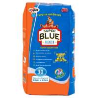 Tapete Higiênico Super Blue c/30 para Cachorro